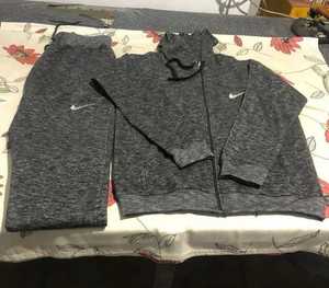 Ropa Deportiva de entrenamiento personalizada para hombre, chándal de dos piezas con cremallera en blanco, para correr - Product Image 2