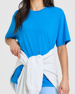 Yoga Fitness Wear <b>Long</b> Sleeve Tee <b>Shirts</b> <b>Ladies</b> Athletic Quick Dry O Neck Gym Wear <b>T</b> <b>Shirts</b> <b>Ladies</b> - Product Image 6
