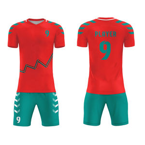 Ropa de fútbol de alta calidad 2025, venta al por mayor, logotipo personalizado, conjunto de uniforme de Jersey de secado rápido, ropa deportiva de fútbol - Product Image 3