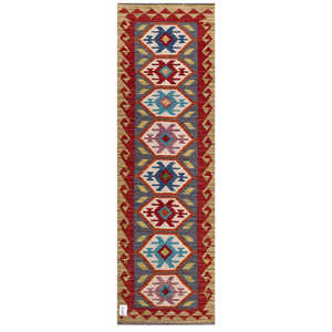 พรมกิลิม ไมมาณา อัฟกานิสถาน ขนาด 196 x 61 ซม. พรมปูพื้นและชุดพรม - Product Image 1