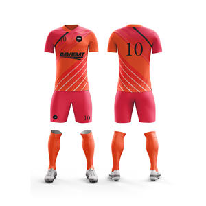 ชุดฟุตบอลระบายอากาศได้ดีสำหรับการฝึกซ้อมและการแข่งขัน |   ไซส์ผู้ชาย ผู้หญิง และเยาวชน |   ชุดกีฬาฝึกซ้อมน้ำหนักเบา แห้งเร็ว ขายส่ง - Product Image 4