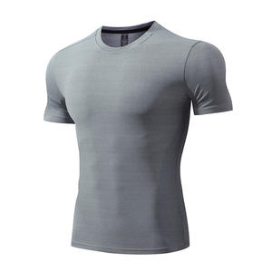 T-shirt de gymnastique à manches mi-longues de qualité supérieure pour les entraînements de fitness décontracté solide taille élastique exercice personnalisable en gros - Product Image 5