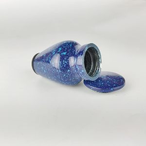 Urnas de plata antigua azul para cenizas de adultos, urnas de entierro para papá, urna grande para hombre y mujer, urna funeraria para hombres y mujeres, tamaño personalizado - Product Image 5