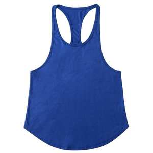Vente en gros OEM personnalisé coton Stringer nouveau design hommes Singulet Fitness Gym gilet formation musculation musculaire coton hommes débardeur - Product Image 2
