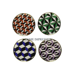 Posavasos de lujo para tazas de té y café, posavasos para colocación de mesa de boda para el hogar, posavasos de regalo de Metal de diseño único de India - Product Image 4