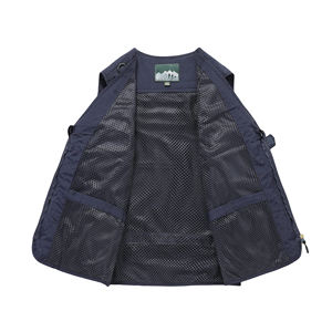 Dernier design 2023 Gilet classique avec une touche moderne Gilet réversible avec fermeture à glissière et fabriqué avec un gilet de pêche en haute matière - Product Image 5