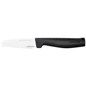 Cuchillo de Cocina de Acero Inoxidable con Hoja de 7 cm, Borde Duro Negro y Cromado, Cuchillo para Verduras 1051777 - Product Image 1