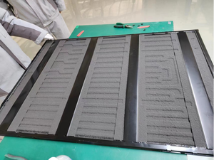 बैटरी पैक के लिए कस्टम एल्यूमीनियम तरल शीतलन प्लेट 1p52s 1p48s प्रिज्म सेल - Product Image 3