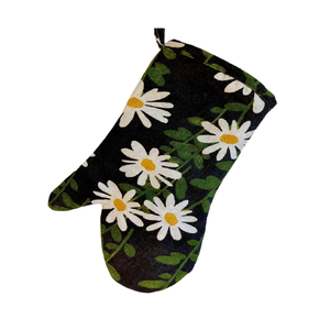 100% coton avec gris rose Design Floral four épais jolie mitaine marque Premium cuisine cuisson cuisson utiliser durable réutilisable - Product Image 2