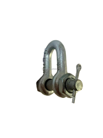 Manille de sécurité 2150 pour opérations de grue, en acier allié, forme en D, mesure impériale, levages critiques, forgée à froid, manille de chaîne 2