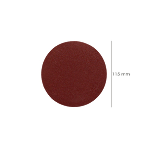 Disco Abrasivo di Ricambio con Velcro per Smerigliatrice O/ 115 mm. Grano 180 (10 Pezzi) - Product Image 2