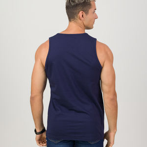 Logotipo personalizado Athletic Gym Fitness Sin mangas Hombres Activewear Tallas grandes Entrenamiento Correr Deportes Camiseta sin mangas para hombres - Product Image 6