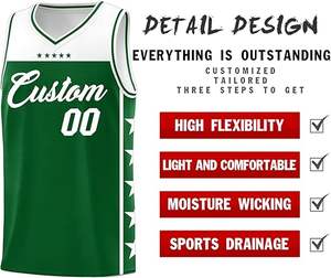 Uniformes de Baloncesto al por Mayor, Diseño Personalizado OEM, Impresos, Transpirables, de Secado Rápido, de Poliéster para Verano - Product Image 2