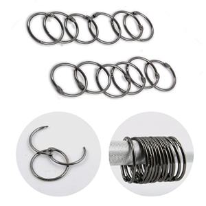 Anillos Pequeños Ringo, 12 Piezas, Titanio Negro - Product Image 5