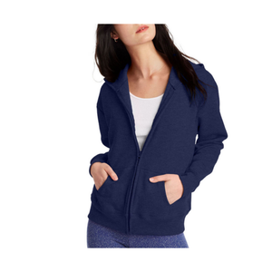 Sudadera con Capucha y Cremallera para Mujer, Lisa, de Algodón Suave, Informal, con Cremallera Completa, para Actividades al Aire Libre, Gimnasio o Uso Doméstico - Product Image 5