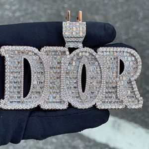 Hot Sale Iced Out Silver Hip Hop Diamond <b>Pendant</b> Diamond <b>Pendant</b> 925 Sterling High Quality Fine Jewelry <b>Pendants</b> & Charms - Product Image 3