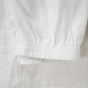 <span class=keywords><strong>Camicia</strong></span> e pantaloni pigiama unisex estivi personalizzati 2 pezzi <span class=keywords><strong>camicia</strong></span> <span class=keywords><strong>da</strong></span> <span class=keywords><strong>notte</strong></span> in lino organico set di pantaloncini <span class=keywords><strong>da</strong></span> pigiama in puro lino - Product Image 6