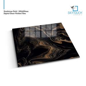 Fabricante y exportador indio, venta al por mayor, azulejos de porcelana esmaltada pulida de calidad superior con acabado perfecto, Estilo clásico - Product Image 5