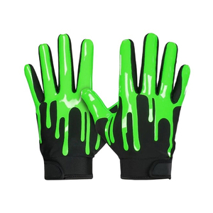 Guantes de fútbol de rugby para hombre de diseño personalizado de alta calidad, empuñaduras profesionales para adultos con característica transpirable - Product Image 2