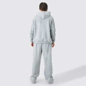 Chándales para Hombre de Alta Calidad 100% Algodón con Bordado e Impresión / Chándales para Hombre con Diseño Nuevo y Logotipo Personalizado de la Mejor Fabricación - Product Image 2