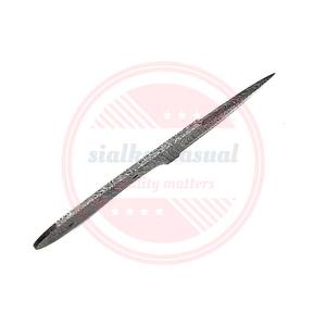 Cuchillos de hoja en blanco de acero de Damasco Cuchillo de caza Cuchillas en blanco para la venta Suministros de cuchillos personalizados - Product Image 5