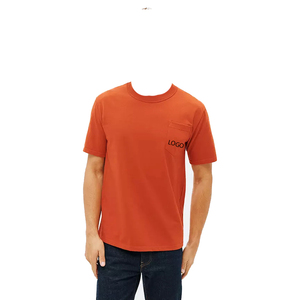 Chemise d'été pour homme 50 Polyester 25 Coton 25 Rayonne Tri Blend T-shirts T-shirts vierges - Product Image 1