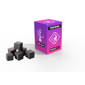 ขายถ่านหินขี้ผึ้งพรีเมี่ยมอินโดนีเซียลดลงขาย ถ่านหินกะลามะพร้าวธรรมชาติ 100% ฉลากส่วนตัว OEM - Product Image 1