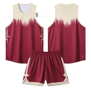 Uniforme de basket-ball pour hommes, personnalisable, pour hommes et femmes, uniforme d'entraînement respirant à séchage rapide, chemise sans manches, vêtements de sport - Product Image 4