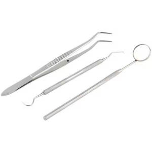 Examination Kit Examine Set <b>Dental</b> Oral Kit Disposable Kit Stainless Steel High Quality Daily Basic Probe CE <b>Dental</b> <b>Equipment</b> - Product Image 1