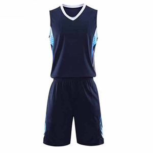 Uniformes de baloncesto Premium hechos a medida, camiseta de manga corta con cuello en V única, nuevo estilo, conjunto de uniforme deportivo de baloncesto - Product Image 1
