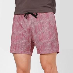 Shorts de basketball personnalisés pour hommes, double couche, taille mi-haute, décontractés, unis, teints, écologiques, séchage rapide, haute qualité - Product Image 1