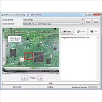 Logiciel de décodage universel IMMO 4.5 avec dongle pour l'élimination de l'IMMO EDC17, calculateur de code IMMO, outil de réparation d'ECU automobile