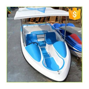 Bateaux à pédales en fibre de verre, vente en gros, fournisseur direct d'usine, export OEM, bateaux de lac - Product Image 3