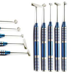 Brossage doux Kit de 5 pièces Instruments dentaires manuels Nouvel implant Lambeaux linguaux Chirurgie Chirurgie en acier inoxydable de qualité chirurgicale - Product Image 5