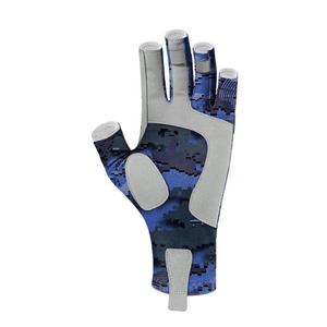 Gants de pêche sportifs d'extérieur à prix abordable, protection solaire, imperméables, demi-doigts, chauffants et isolés, vente en gros - Product Image 4
