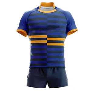Ensemble maillot et short de rugby 2026 personnalisable – Impression sur mesure – Uniforme de rugby 100 % polyester léger et personnalisable - Product Image 1