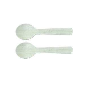 Cucharas biodegradables ecológicas más vendidas, cubiertos desechables de hoja de palma para fiesta de boda - Product Image 3