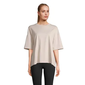 T-shirt Sol's Boxy pour femme, coupe oversize, en coton, manches courtes, col rond, écologique, durable, promotionnel - Product Image 2