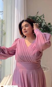 Salwar Kameez de mariage indien exclusif et dernier cri, en georgette, modal et soie, pour fiançailles, mode pakistanaise - Product Image 2