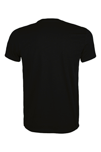 เสื้อยืดคอกลมผู้ชาย 180 แกรม ผ้าฝ้าย 100% สีดำ - Product Image 2