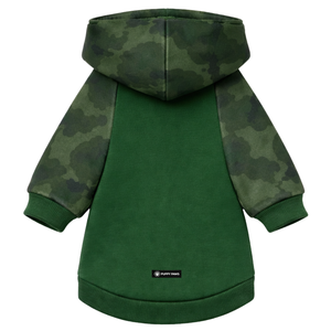 Sudadera con Capucha para Perro con Estampado de Camuflaje Forestal, Sudadera de Forro Polar Suave para Mascotas, Sudadera Cálida y Acogedora para Invierno, para Perros Pequeños y Medianos - Product Image 5