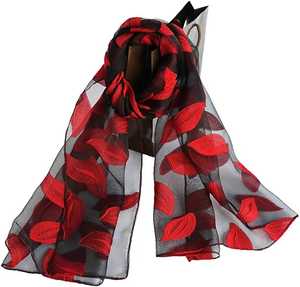 Custom Highest Quality Handcrafted Cotton Rayon Beautiful Floral Printed Scarf <b>Shawl</b> Hijab for <b>Women</b> From India. - Product Image 1