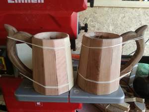 PAGO Taza de madera Calidad Premium Diseño moderno Perfecto para té Café Vino y cerveza de Falak World Export - Product Image 6