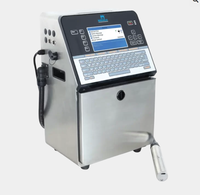 Impresora de Inyección de Tinta CIJ Automática para Caracteres Pequeños, Máximo 5 Líneas, Admite Visualización y Control Remoto, Tipo de Tinta Solvente, Tamaño de Impresión de 1-12.7 mm