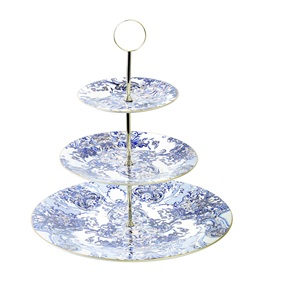 Attractive Design Nickel Finished Christmas Event Party Parties Catering Ware Decoration Metal Decorative <b>Cake</b> <b>Server</b> Stand - Product Image 2