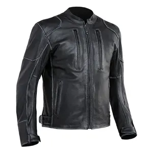 Pure Leather Jackets Custom One Leather Biker Jacket Men riding jacket motorcycle racing suit biker