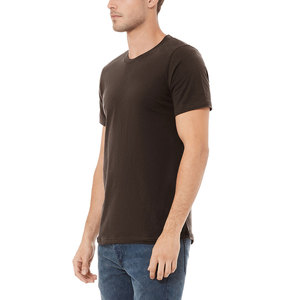 BELLA + CANVAS 3001 toile vierge personnalisé ajusté col rond 100% coton respirant unisexe doux T-Shirt pour hommes - Product Image 1