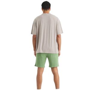 Short en jean pour homme en jersey de coton 180 GSM léger, confortable, style streetwear, deux poches, vente en gros, très demandé - Product Image 5