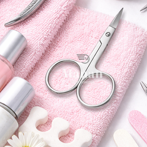 Ciseaux à cuticules en acier inoxydable à lame droite et pointe affûtée, outil de soin des ongles durable pour la manucure - Product Image 6