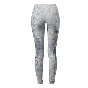 Leggings de Yoga de Cintura Alta sin Costuras para Mujer, Tejido de Verano de Secado Rápido, Suaves y Elásticos, de Poliéster/Algodón para Gimnasio y Fitness - Product Image 3